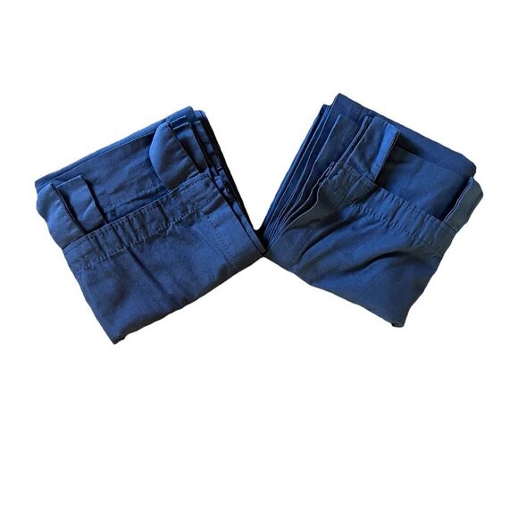 Louis Hanrick Other - Louis Hornick 40 X 84 Navy Tab Top Curtains 2 panels